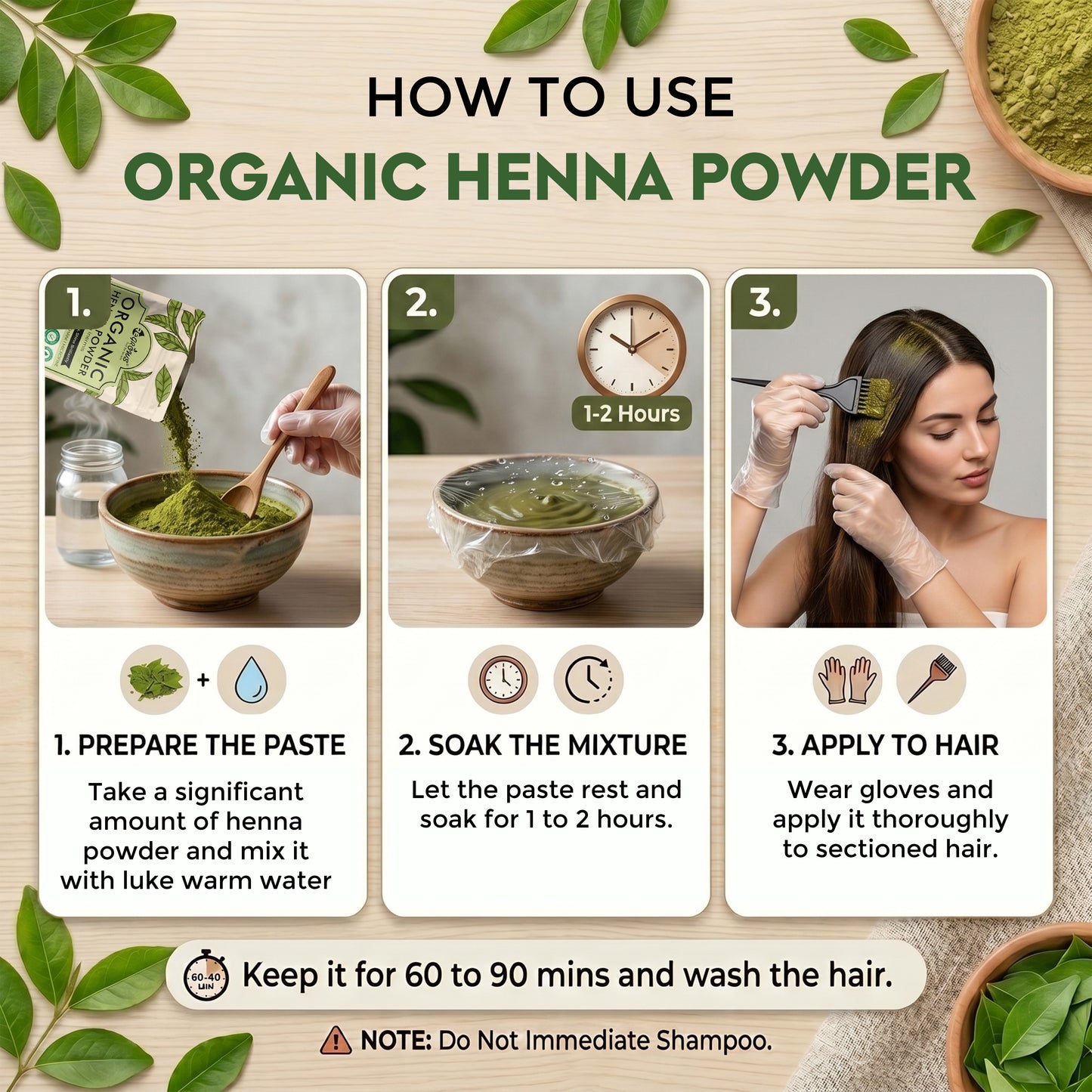 Henna Powder - 227 Gms
