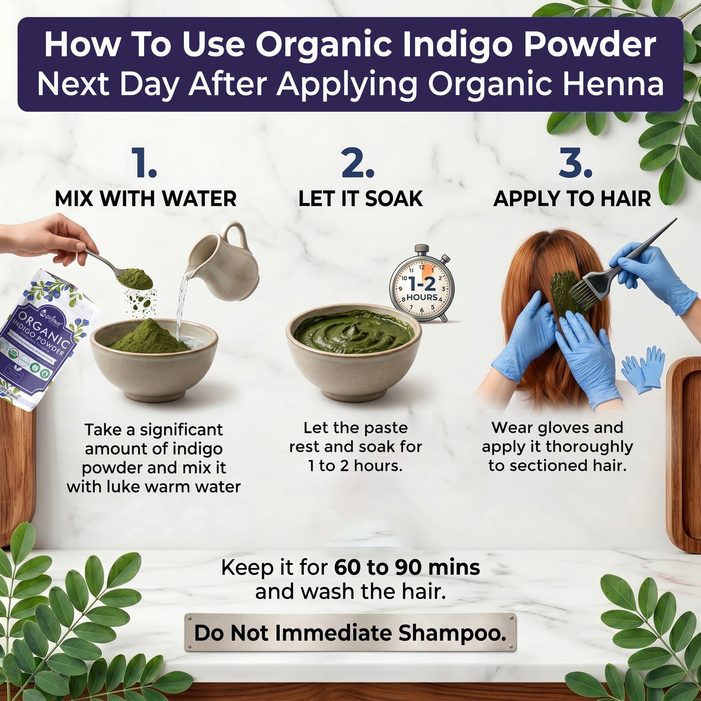 Indigo Powder - 227 Gms