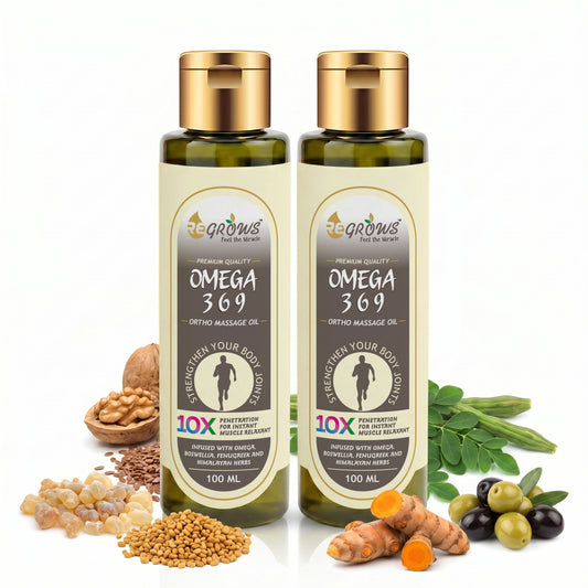 OMEGA 369 (PAIN RELIEF OIL) - Pack of 2 - 200 ML